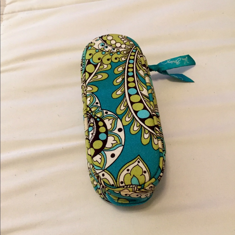 Vera Bradley Peacock Glasses Case